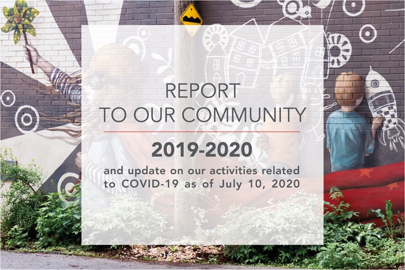 Report to our community 2019-2020