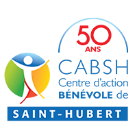 Logo Centre d'action bénévole de Saint-Hubert