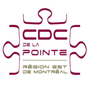 Logo Corporation de dév. comm. de la Pointe Région est de Mtl
