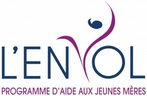 Logo ENVOL PROGRAMME D'AIDE AUX JEUNES MÈRES