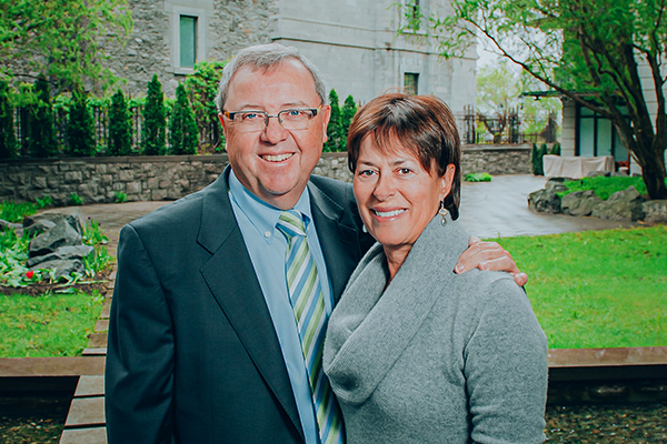 Bernard Dorval et Francine Cote