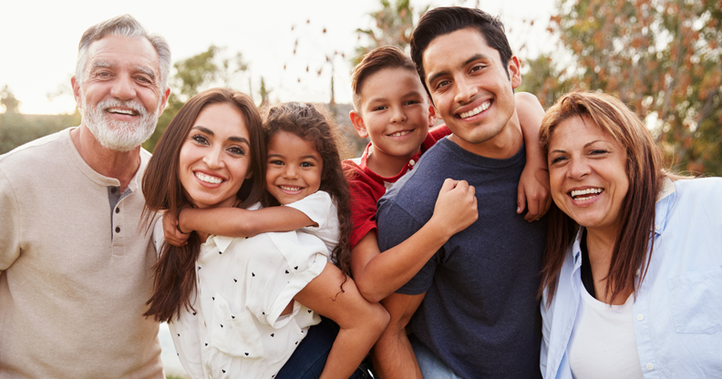 Famille intergénérationnelle